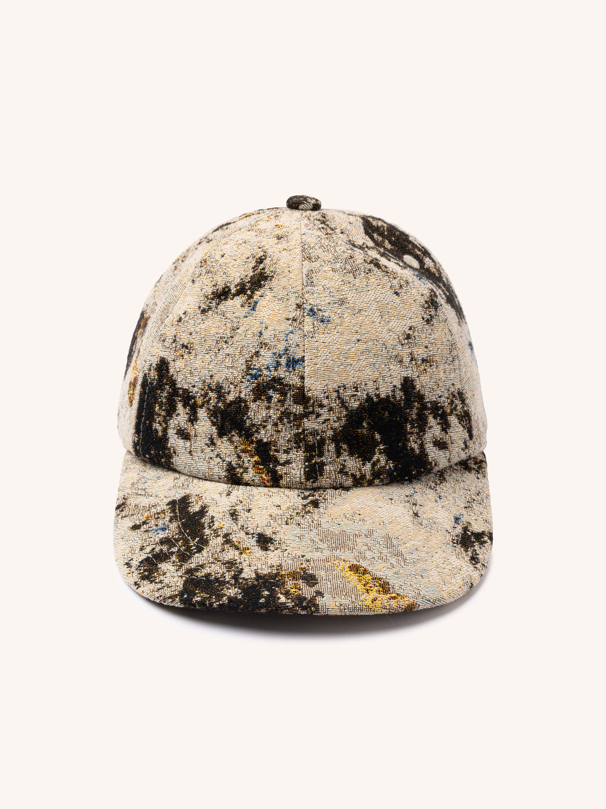 Leuchars Cap Brown Camo Jacquard
