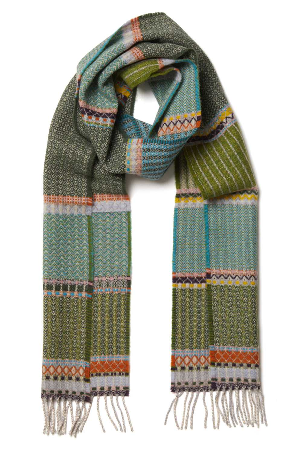 Cassia Laurel Lambswool Scarf