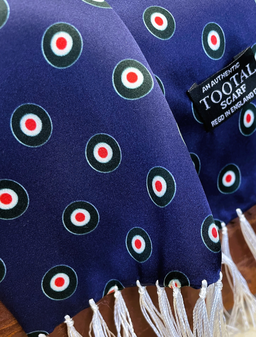Target Silk Scarf Red/Blue/Green
