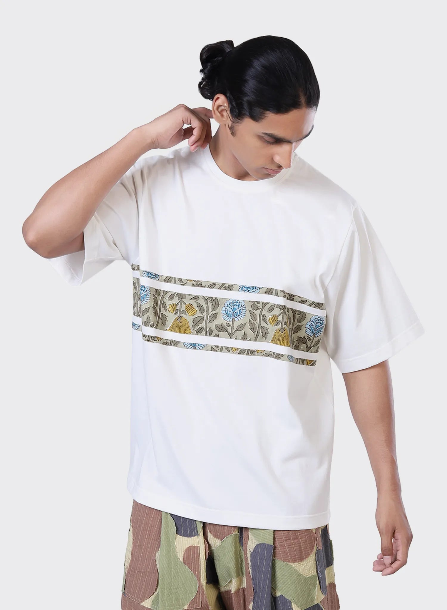 T3 Blockprint BP137 T Shirt