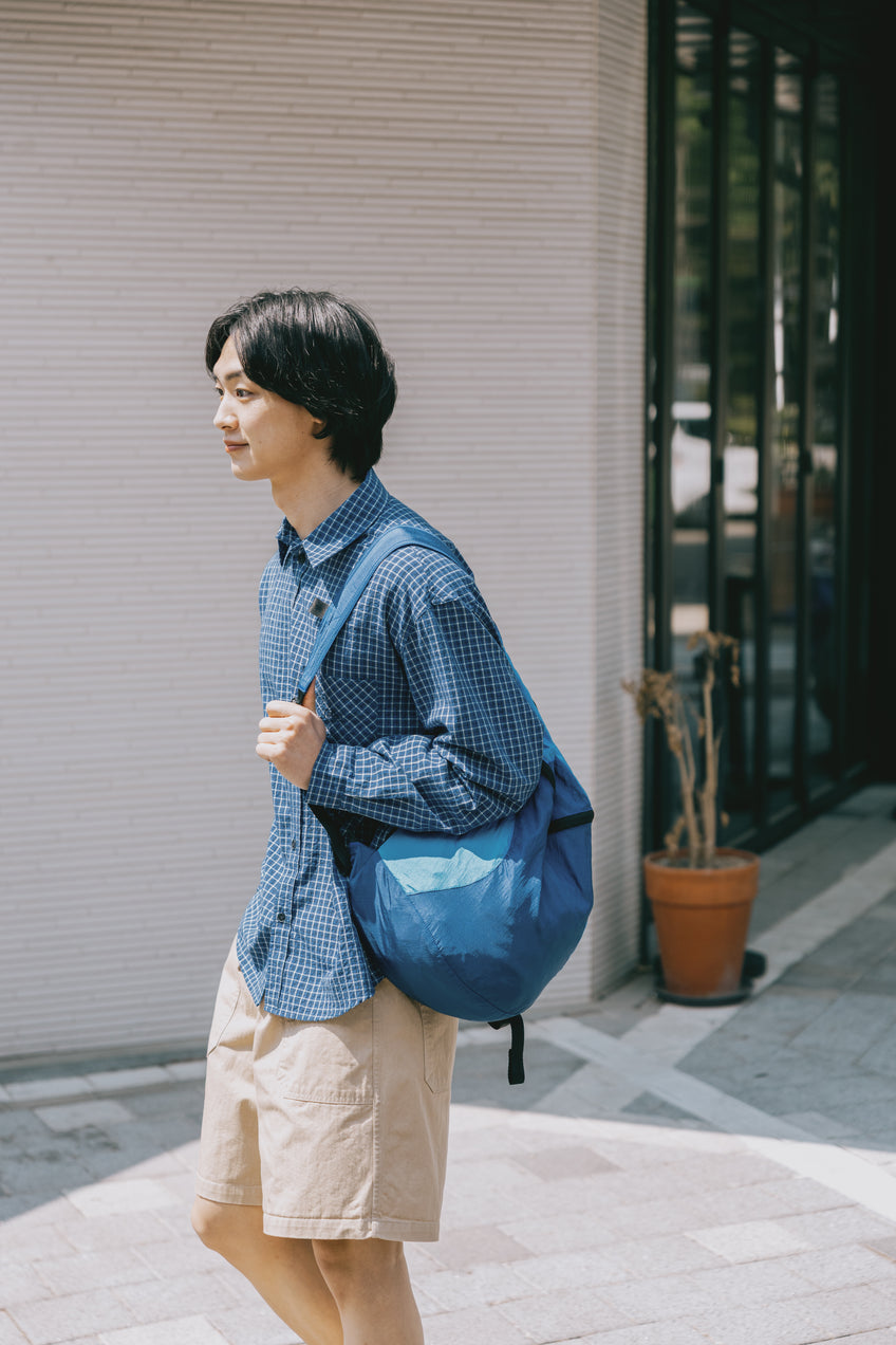 Vintage Check Blue Shirt