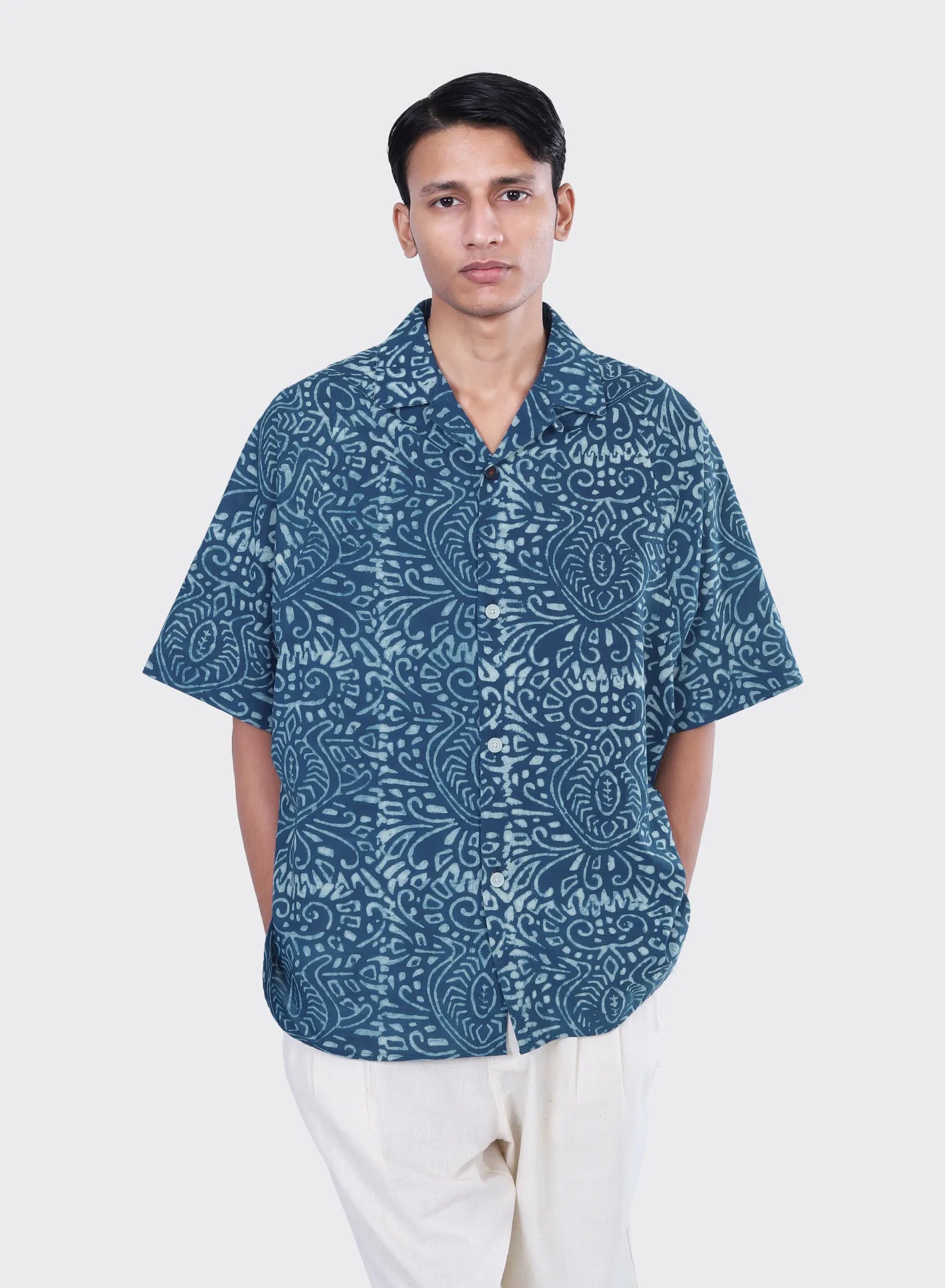 Yusuke Blockprint BP134 Shirt