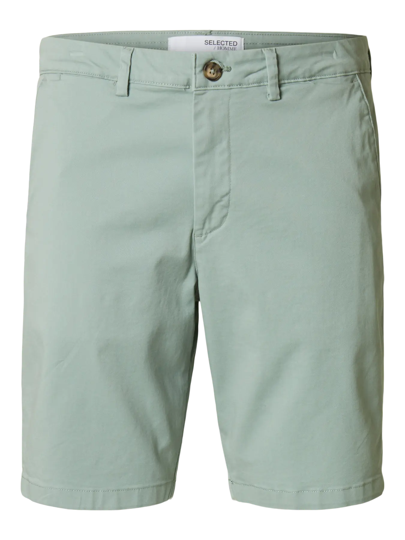 Slim Miles Flex Shorts Iceberg Green