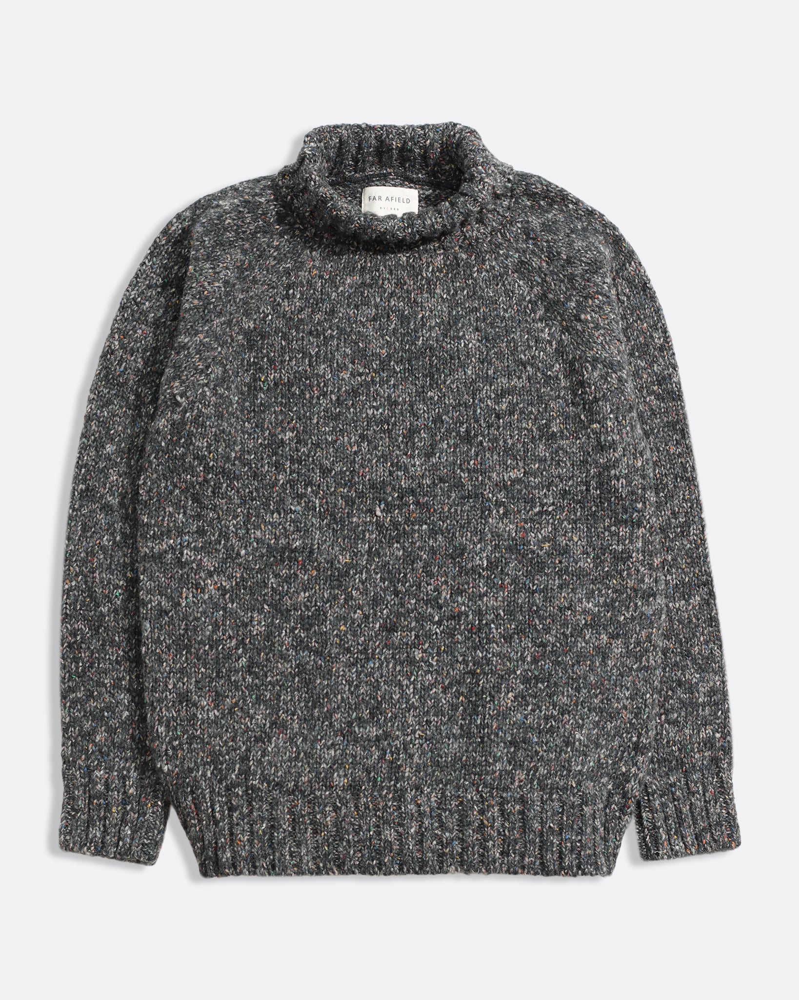 Bayer Roll Neck Grey/ Multi Fleck