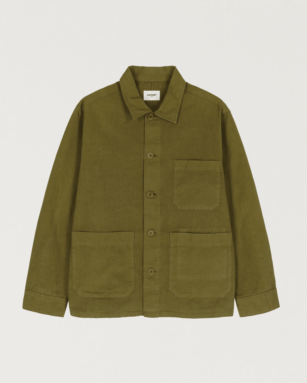 Fable 3 Pocket Overshirt Khaki