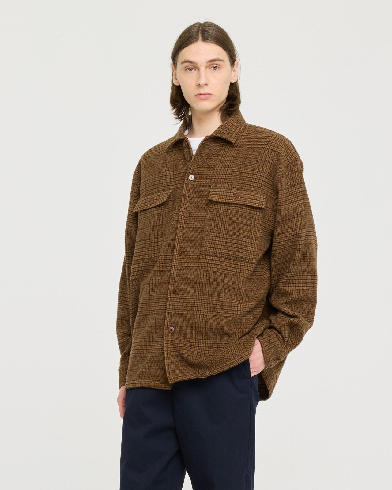 Imperata Shirt Brown