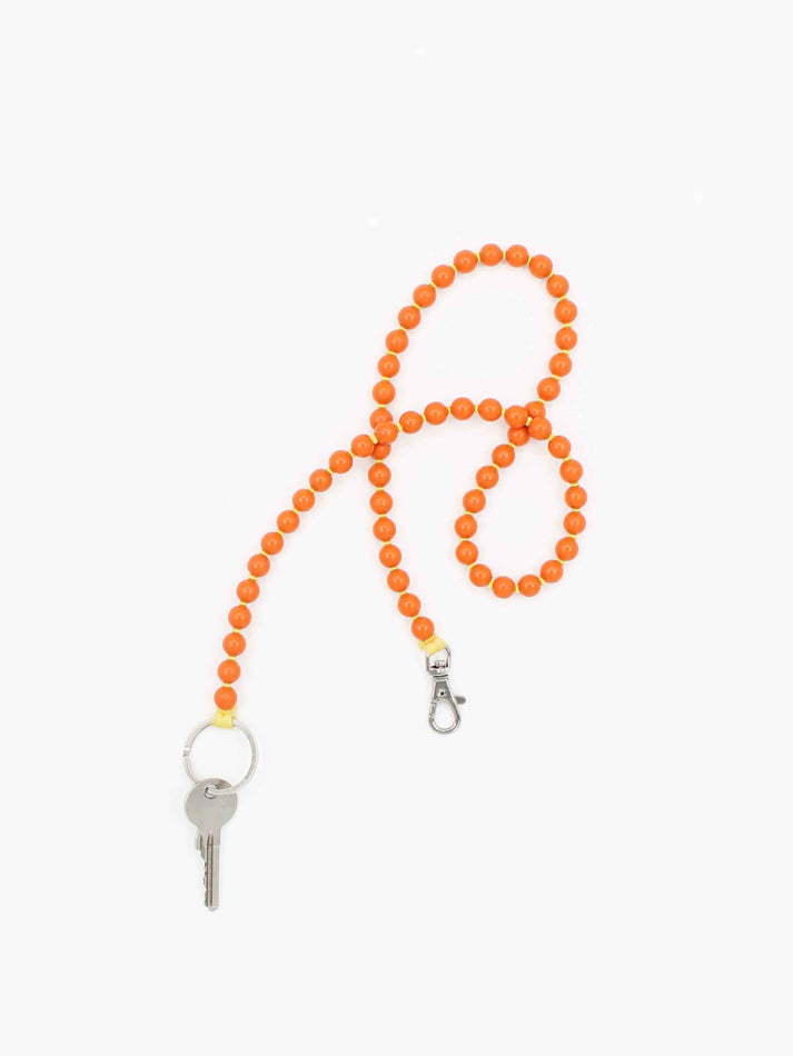 Perlen Long Orange/Yellow Keychain