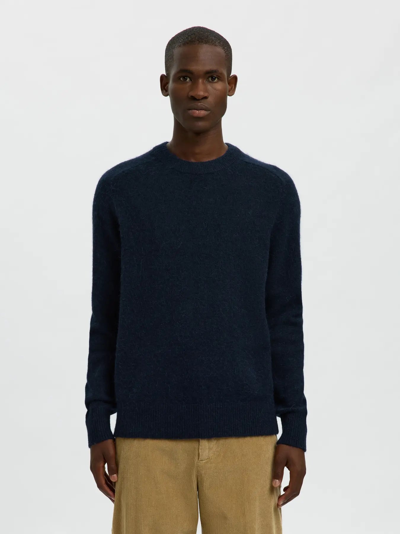 Rai Knit Crew Neck Nook Sky Captain