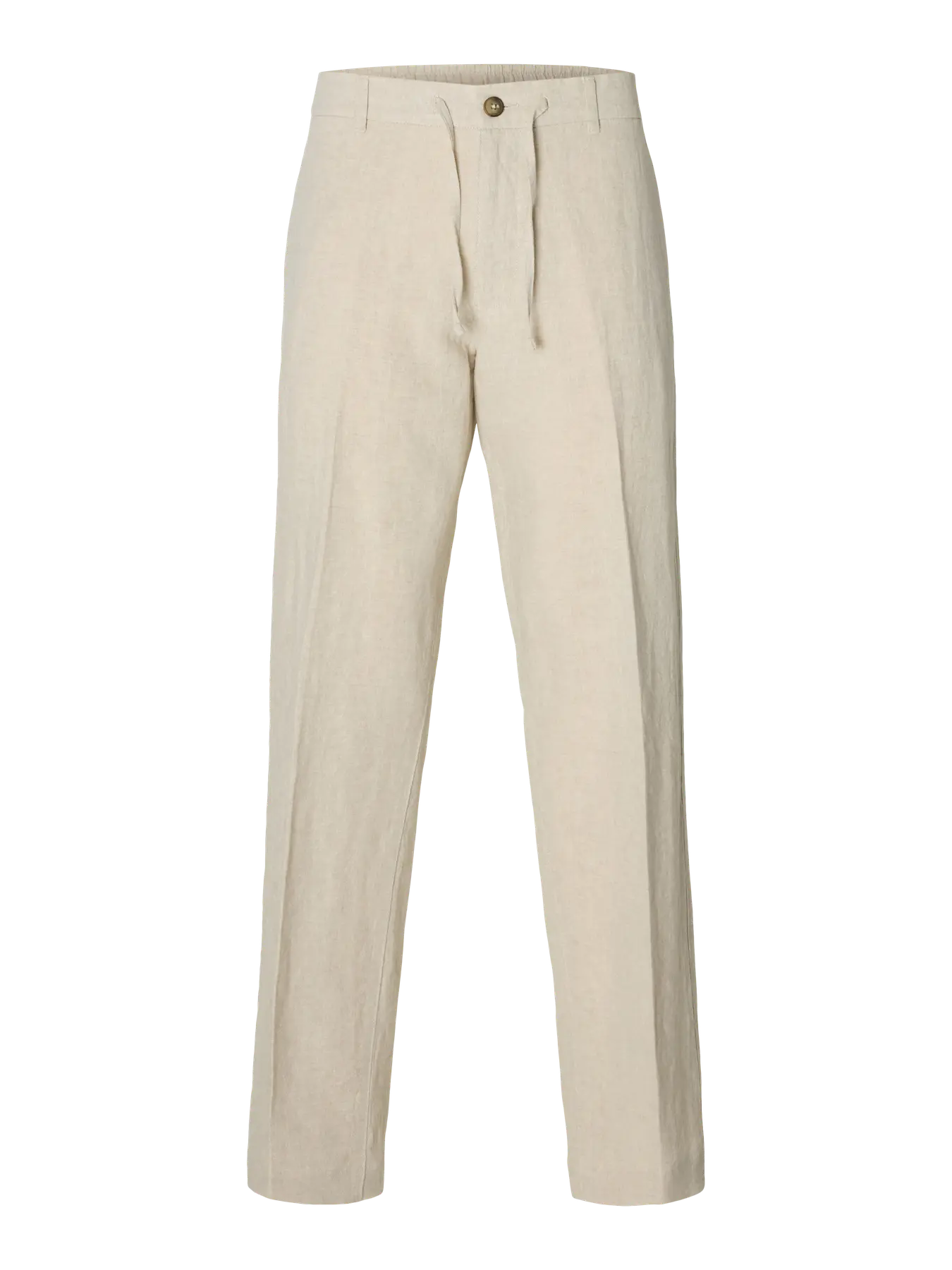 196 Straight Leroy Sun Pant Pure Cashmere/White