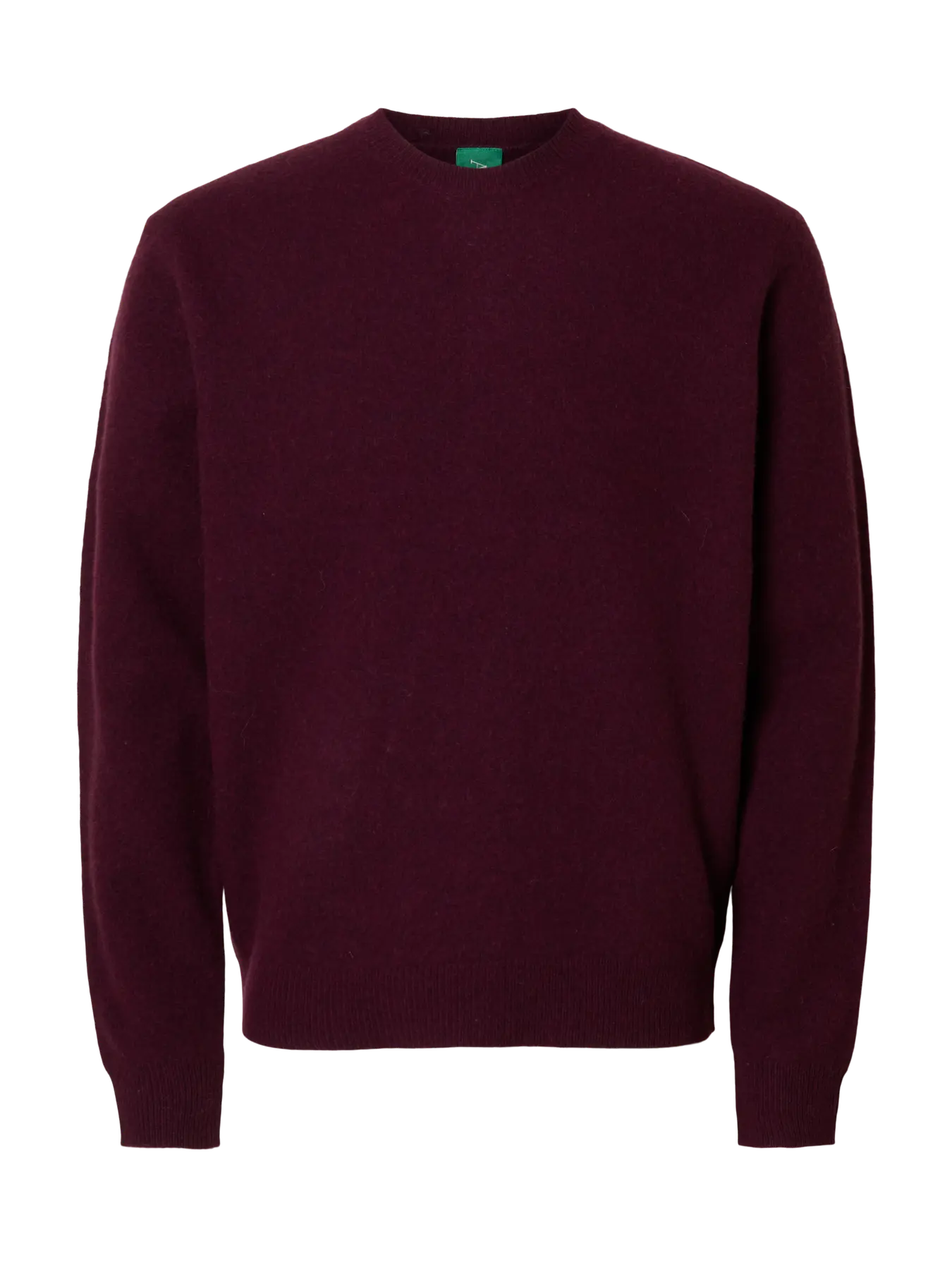Ragi LS Knit Wool Crew Neck Jumper Blackberry Cordial