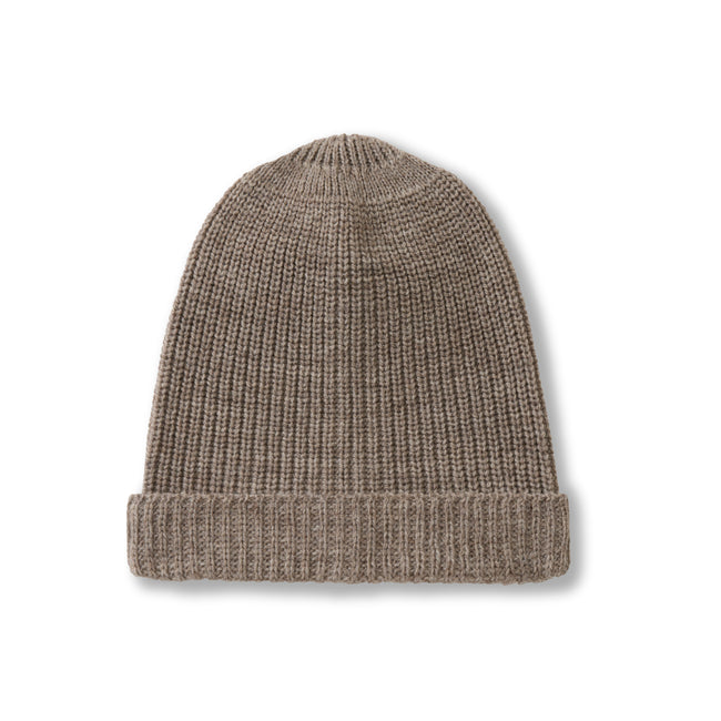 Porter Ribbed Beanie Oak