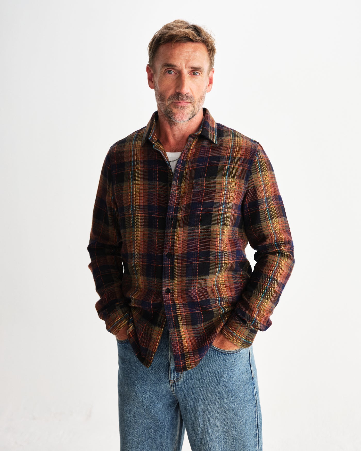 Shelly Shirt Flannel Check Multi