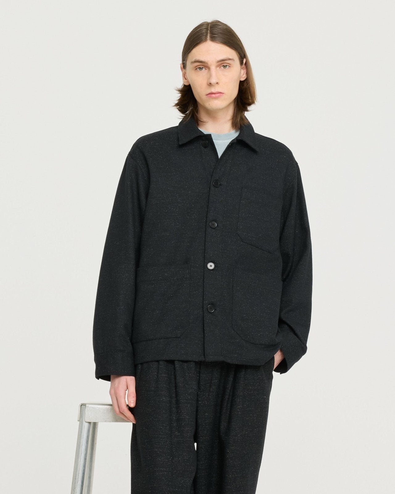 Spring S Overshirt Black