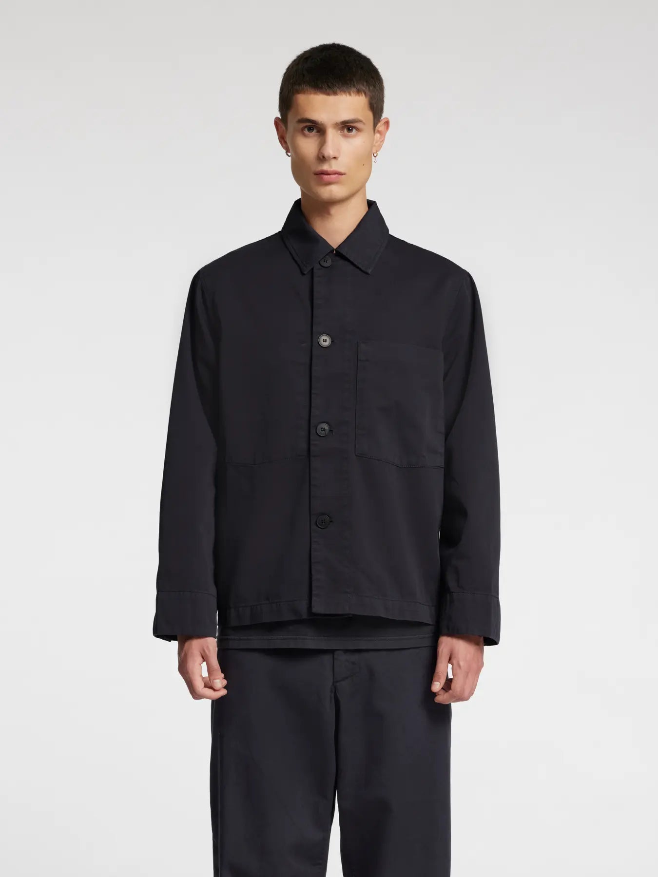 Arki GMT Dyed Overshirt Phantom