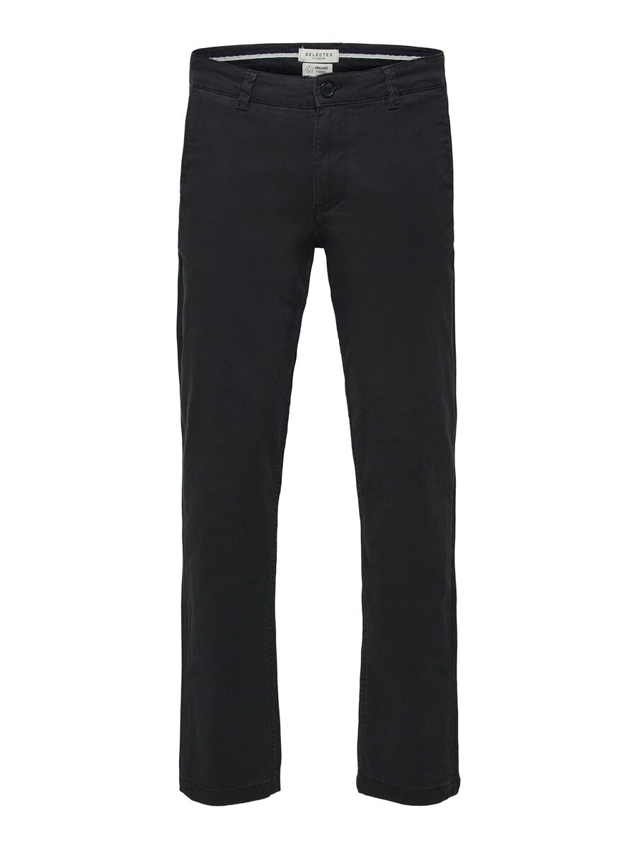 Black New Miles Straight New Miles Flex Chinos