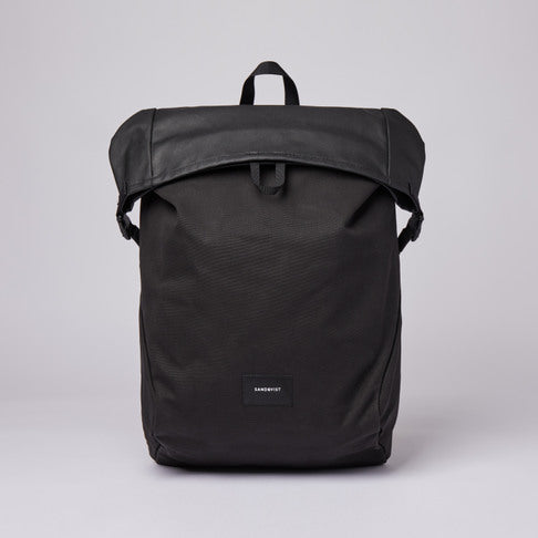 Black Alfred Backpack With Black Webbing