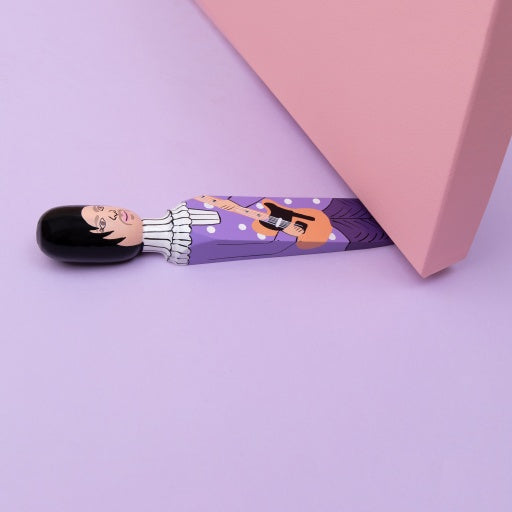 The Purple One Door Stopper