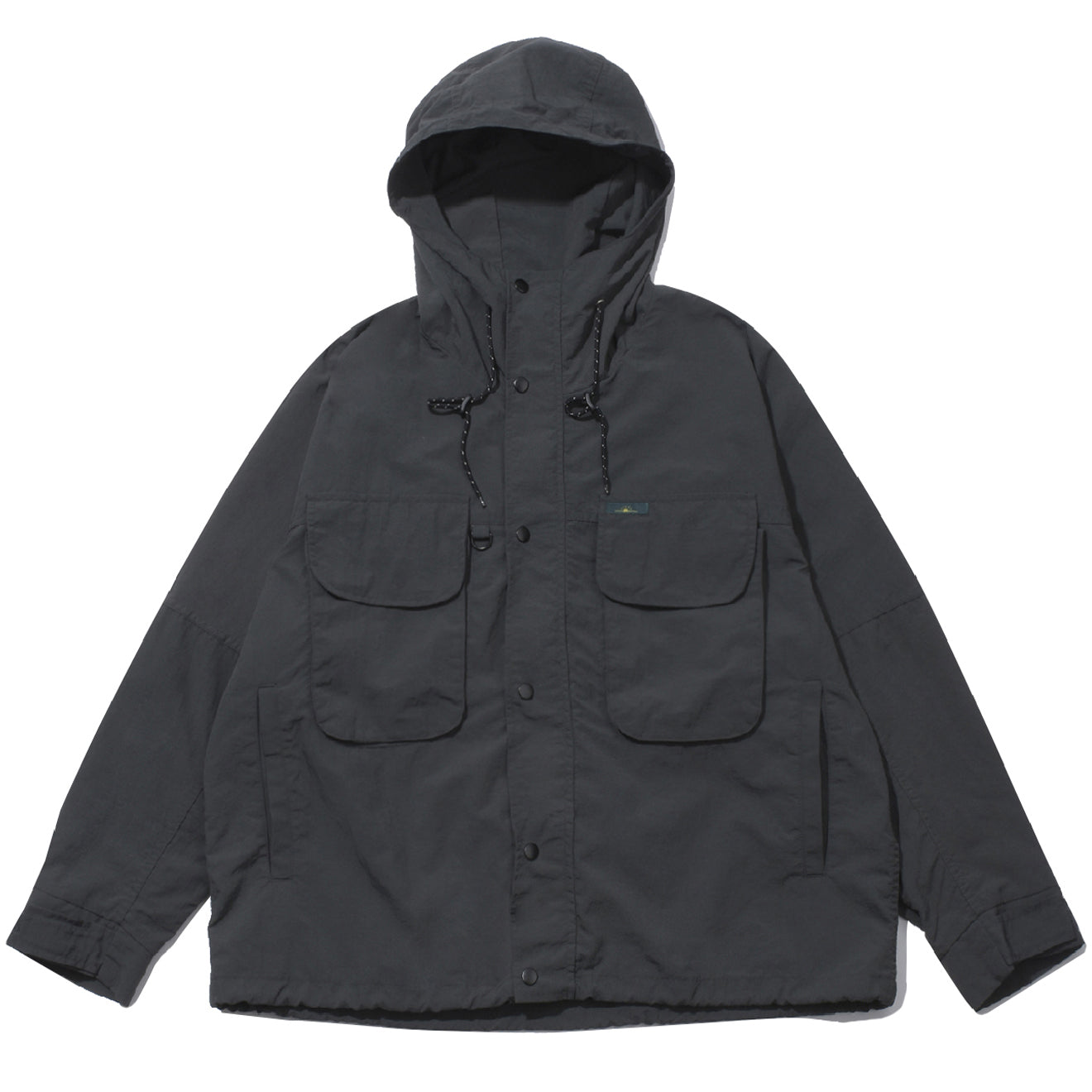 Charcoal Pocket Windbreaker