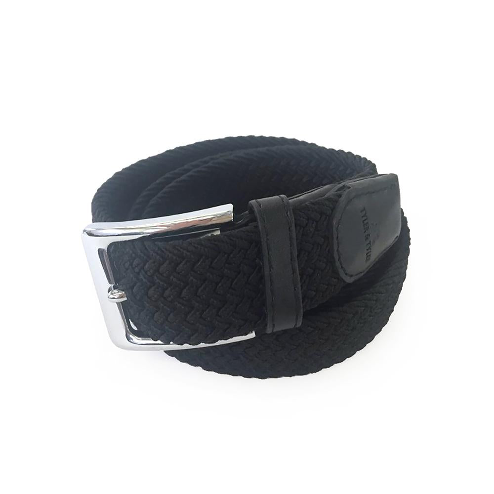 Black Woven Belt