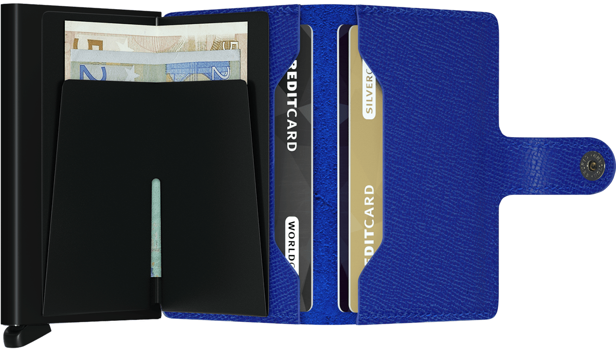 Crisple Cobalt Mini Wallet